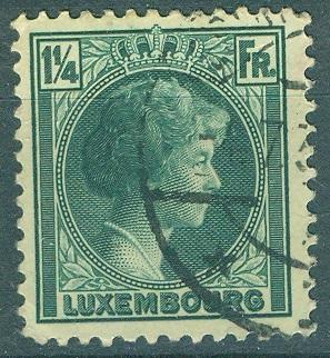 Люксембург 1926 г. стандарт  Великая герцогиня Шарлотта гашеная