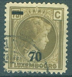 Люксембург 1935 г. стандарт  Великая герцогиня Шарлотта гашеная