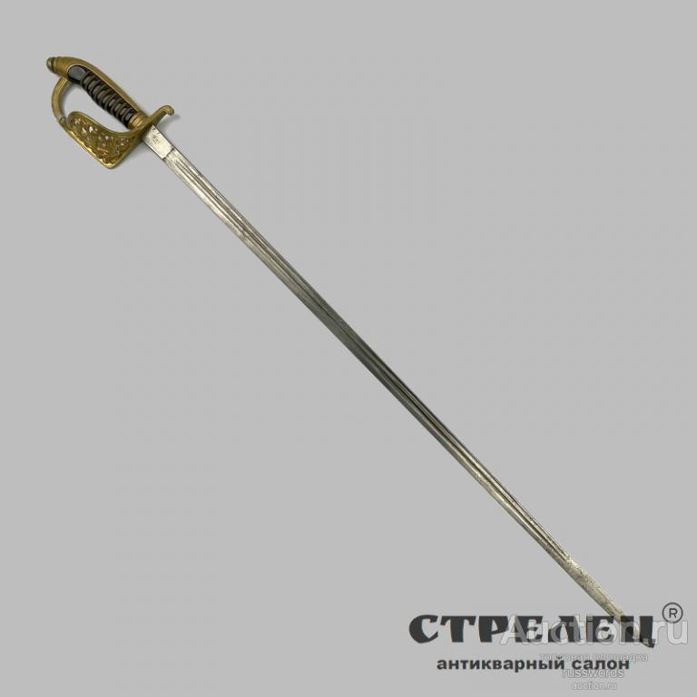 Сабля пехотная офицерская с прямым клинком. Эстония, 1921/39 гг.