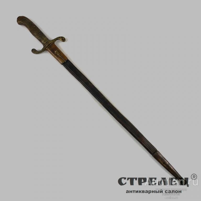 Тесак европейский, охотничий, 19 век