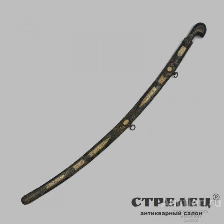 Шашка кавказская, конец 19 века. Клинок с арабской надписью