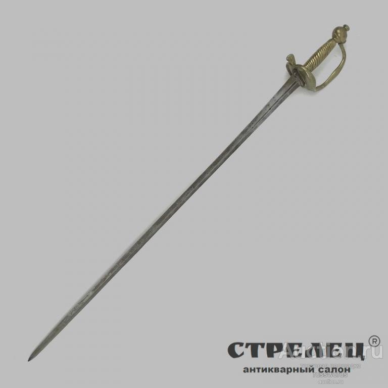 Шпага шведская, офицерская, образца 1739 года