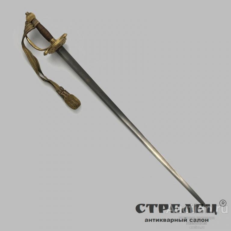 Шпага шведская офицерская пехотная, 19 век