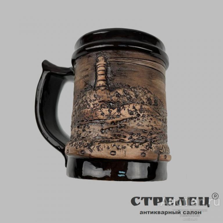 Кружка пивная с морским сюжетом. Европа