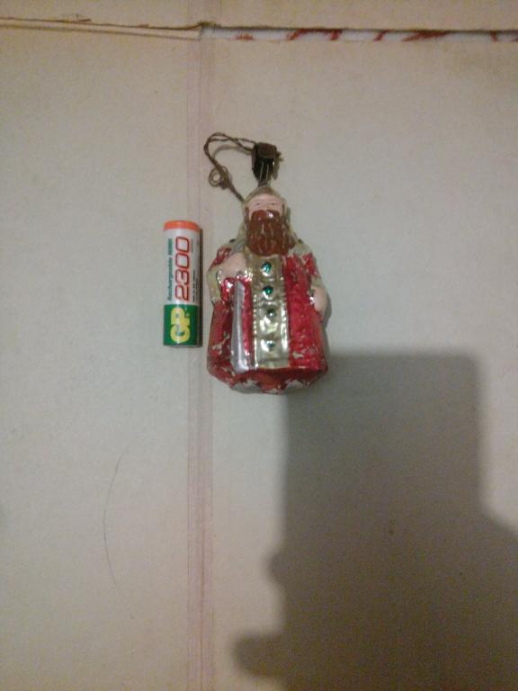 Игрушка ёлочная.Царь Додон.Стекло...СССР