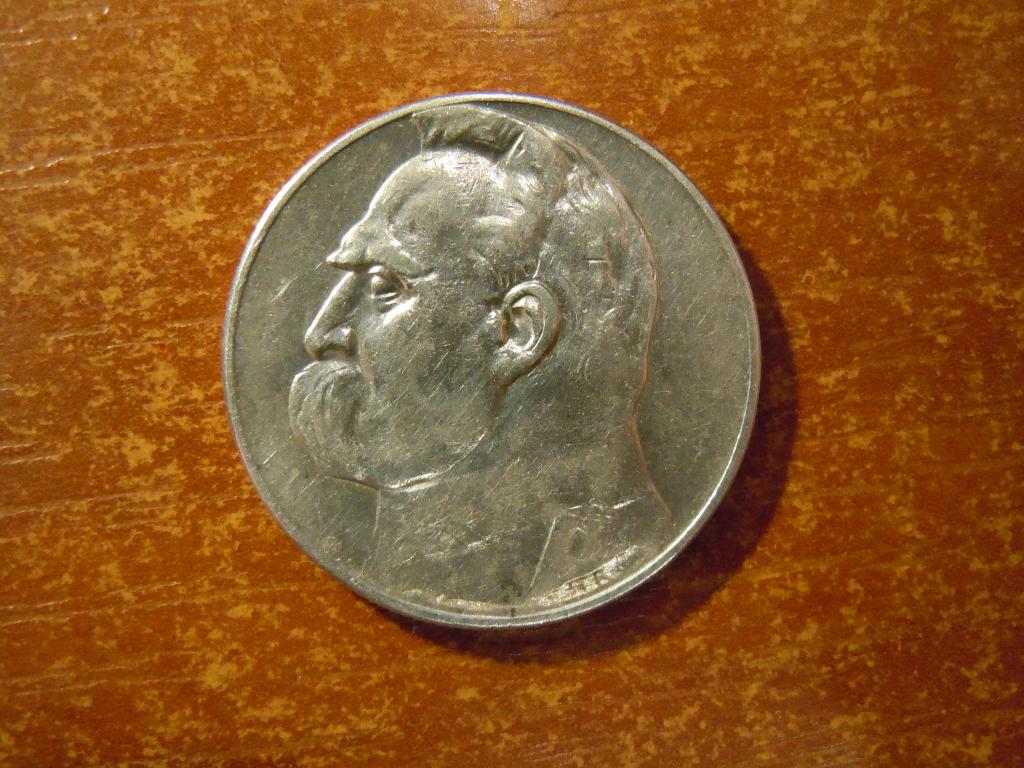 5 злотых 1935г Польша, 10,90гр, серебро