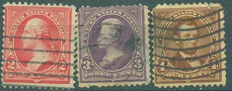 США 1890 г. стандарт Персоналии. Президенты гашеная