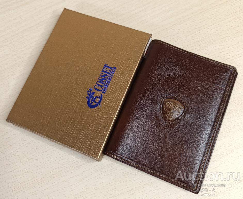 Обложка для паспорта Cosset B32-112-A2289A коричневый
