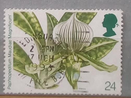Великобритания 1993. Флора. Цветы. Растения. Орхидеи.