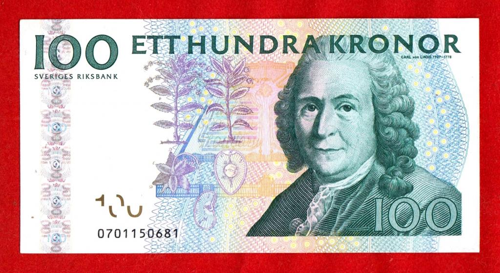 Швеция, 100 крон, 2010, aUNC/XF++, подписи J.Gernandt & S.Ingves, 0701150681