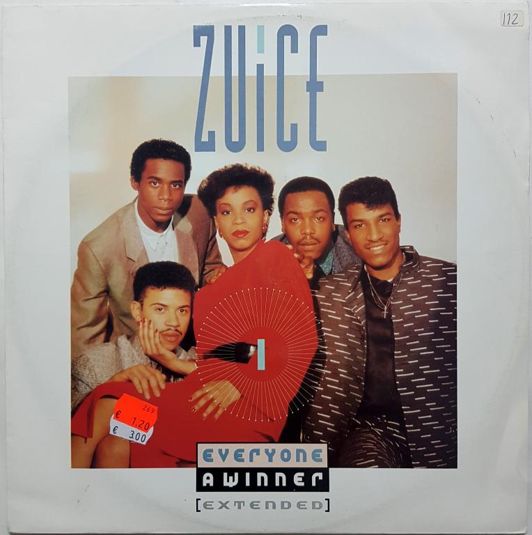 Zuice "Everyone A Winner" 1986 Maxi Single UK