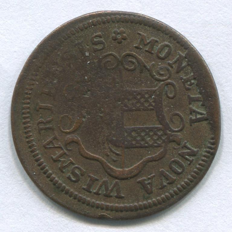 ГЕРМАНИЯ/ВИСМАР 3 ПФЕНИНГА 1824 VF