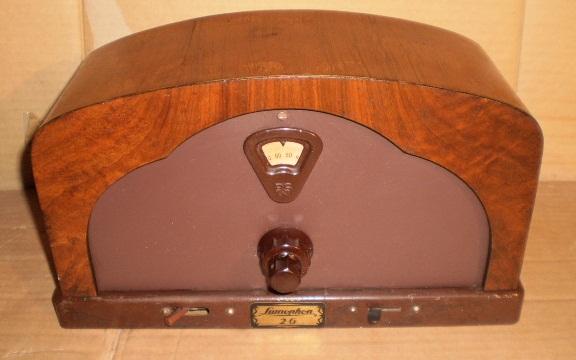 Старинный ламповый радиоприемник  Gloria 2G 1930 года  Германия.