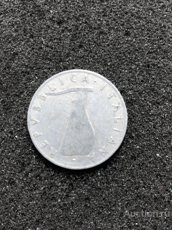 Монета 5 лир Италия 1953 г.