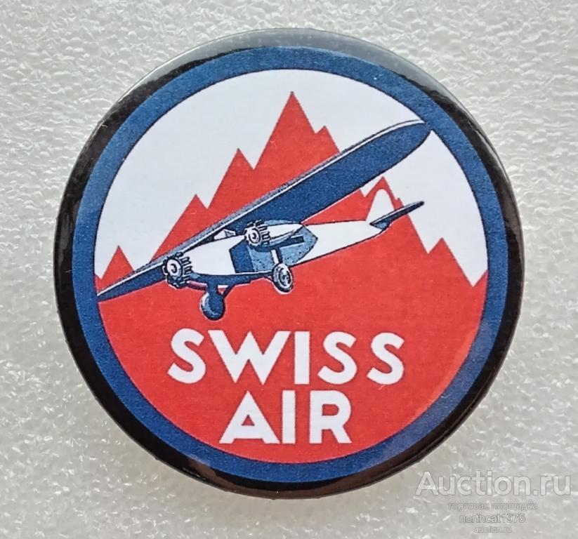 Авиакомпания Швейцарии - Swiss International Air Lines. (Жесть, 56 мм.)