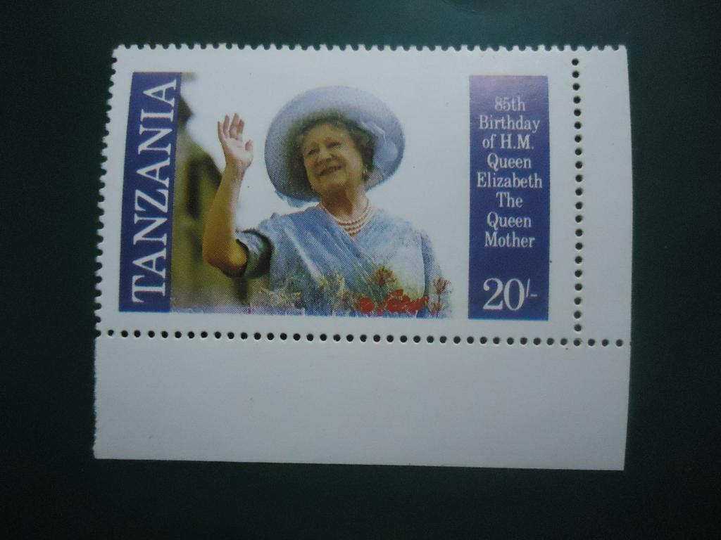 1985 г. Танзания Елизавета II MNH.