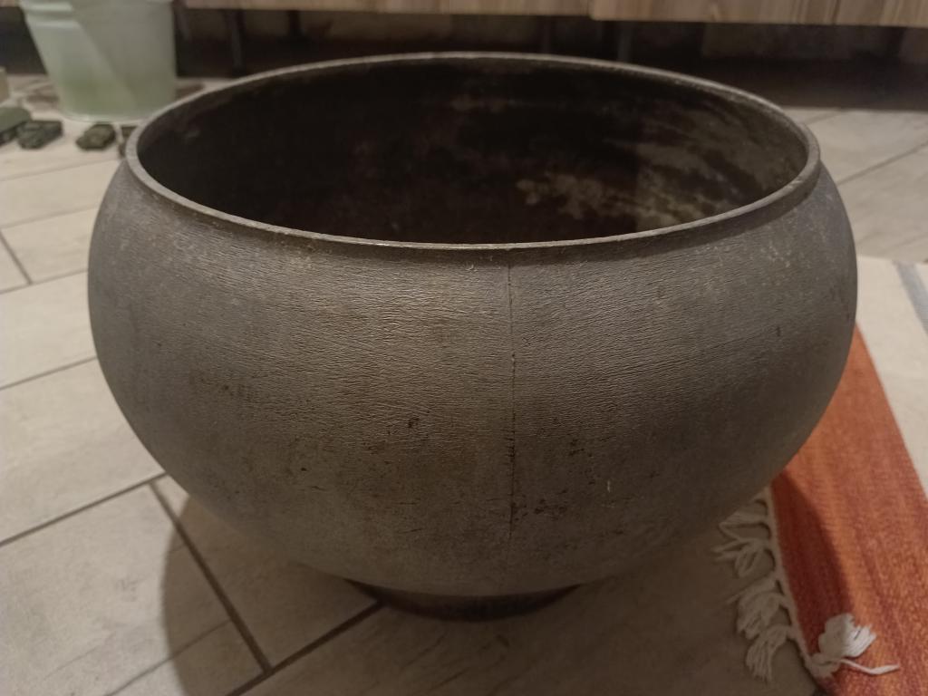 Чугунок старинный СССР ЧЧЗ, 1940 е года.  20 литров.