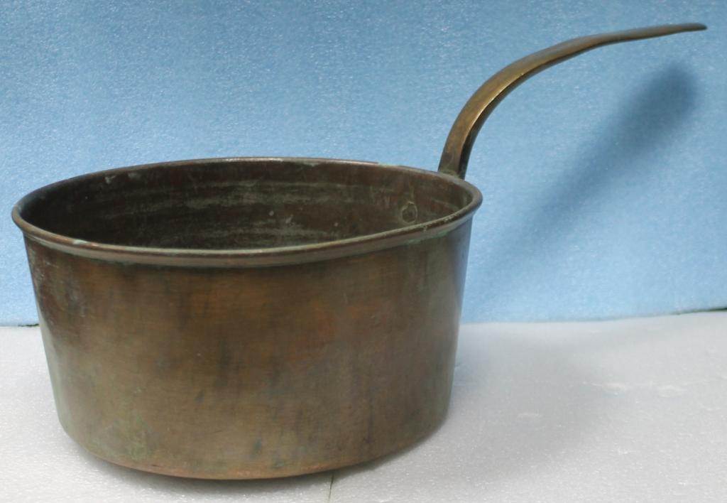 Старинный медный ковш на 4 литра Интерьер (2)