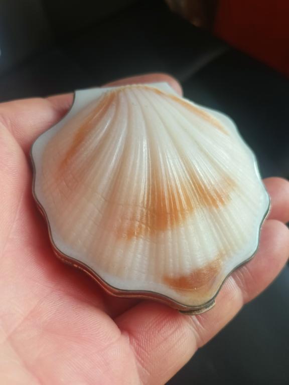 Пудреница СССР, серебро 875 проба