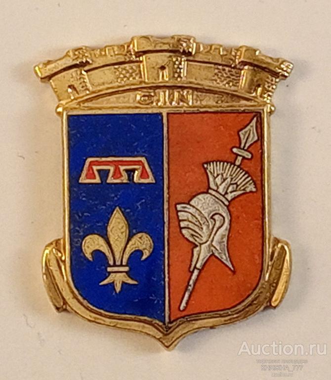 525-141  Полковой знак неопознанный Франция