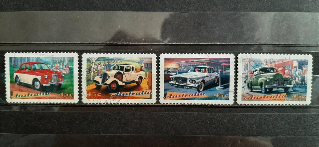 Австралия транспорт автомобили 1997 гашёная