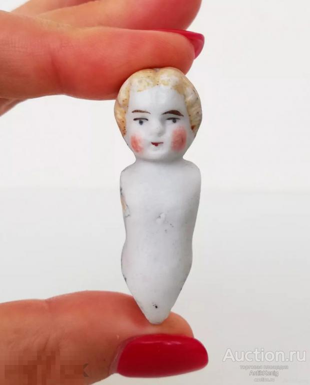 Антикварная фарфоровая Куколка Бисквит Начало 20 века Германия