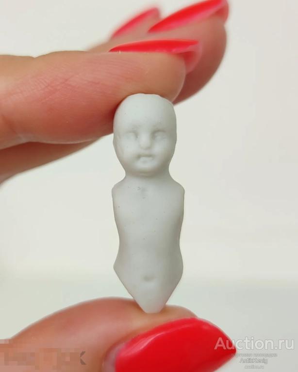 Антикварная фарфоровая куколка малышка Бисквит Начало 20 века Германия