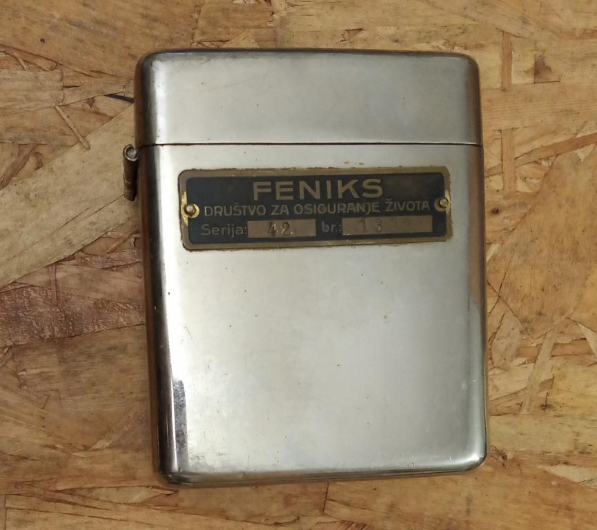 Копилка банковская банк страховое общество Feniks 1930-40е гг