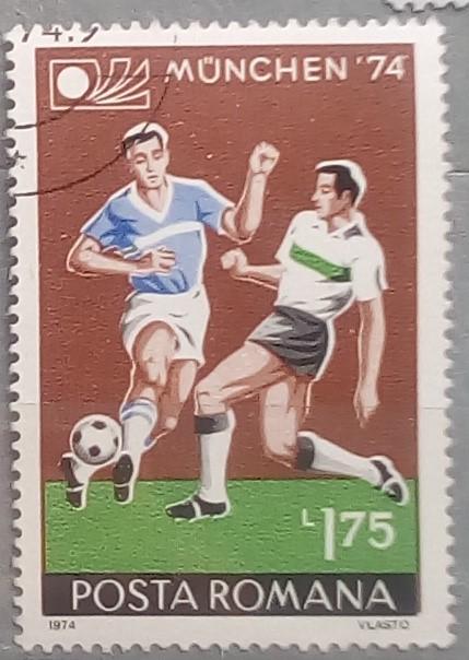Румыния 1974. Спорт. Футбол.