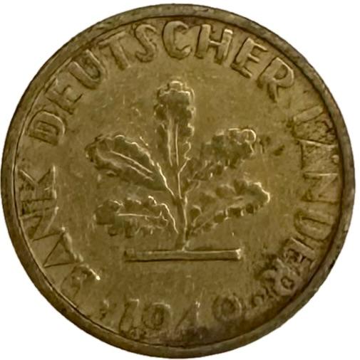 Германия 5 пфеннигов 1949 год G XF J#377