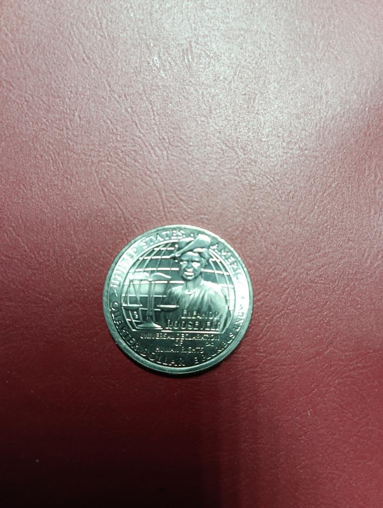 США 25 центов 2023 год №8 в серии Американские женщины. Элеонора Рузвельт