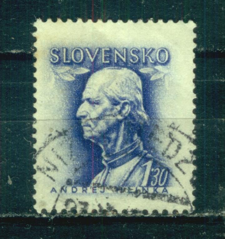 Словакия 1943 Mi# 111  Андрей Глинка  гаш