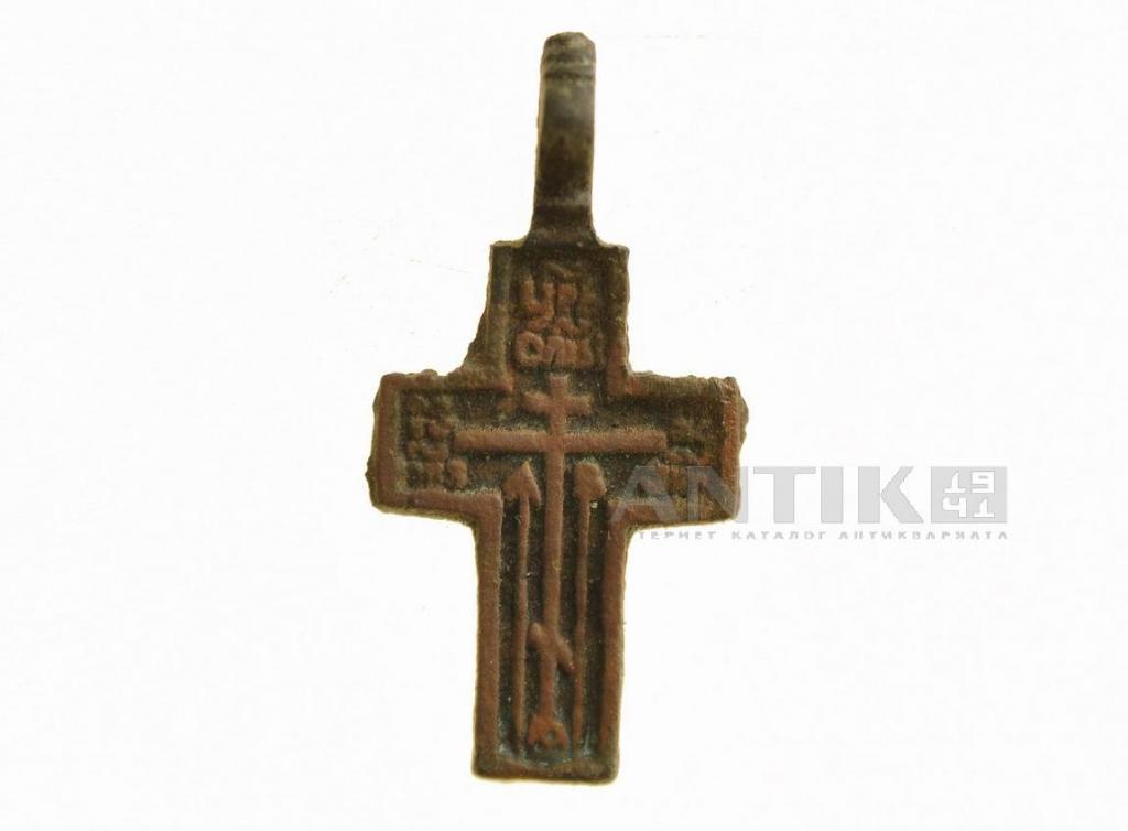 Мужской тельный крест с литейной мастерской.