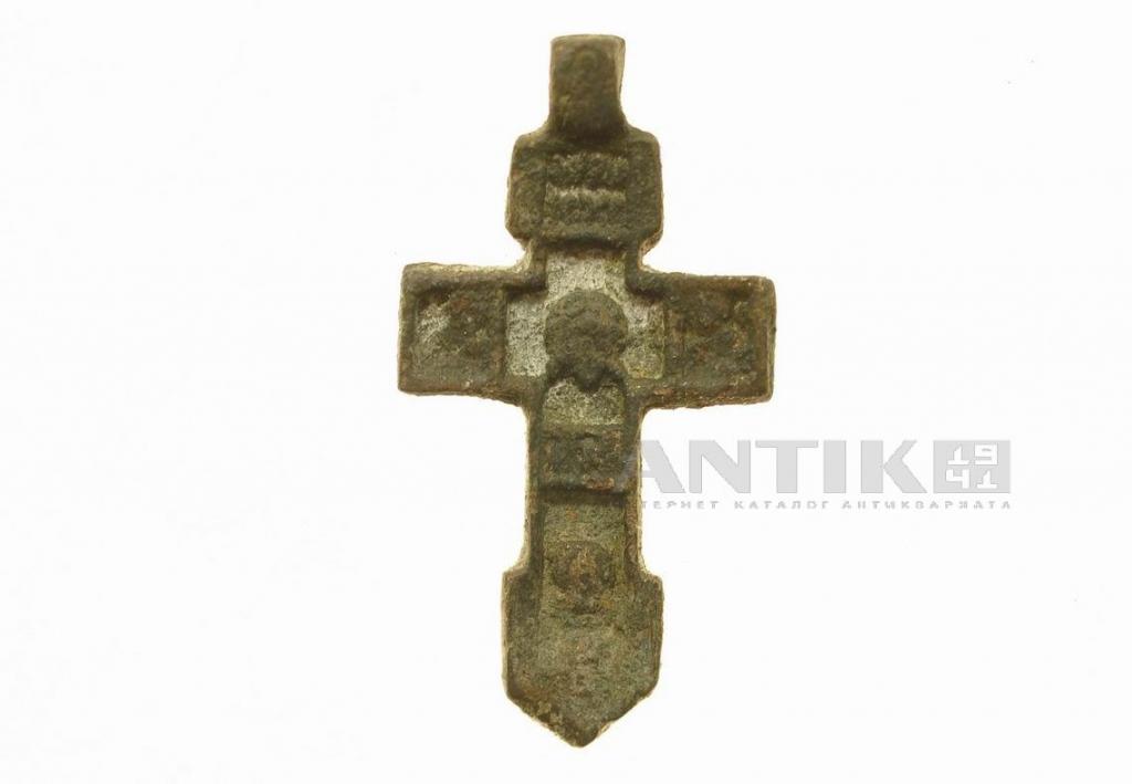 СТАРИННЫЙ КРЕСТ  «ОБРАЗ СПАСА НЕРУКОТВОРНОГО»