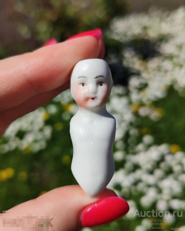 Антикварная фарфоровая куколка Начало 20 века Германия