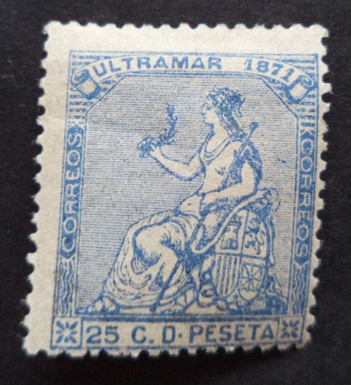 Испанская Вест-Индия  1871 г.   *   К.2