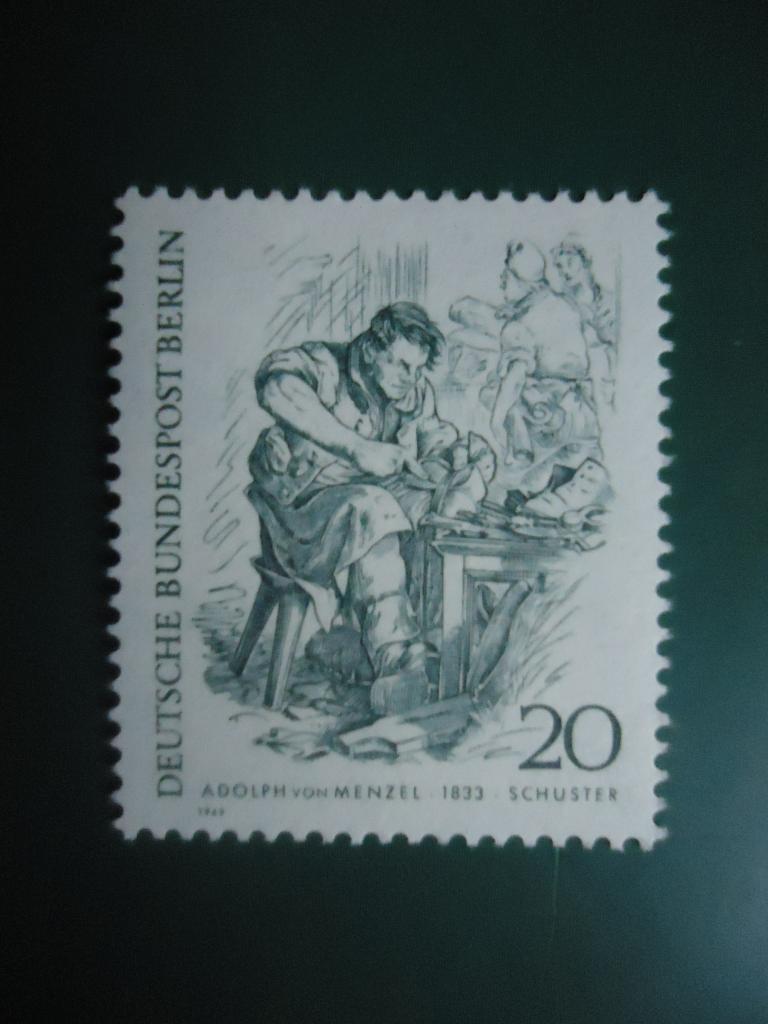 1969 г.  ФРГ  Берлин.   MNH.