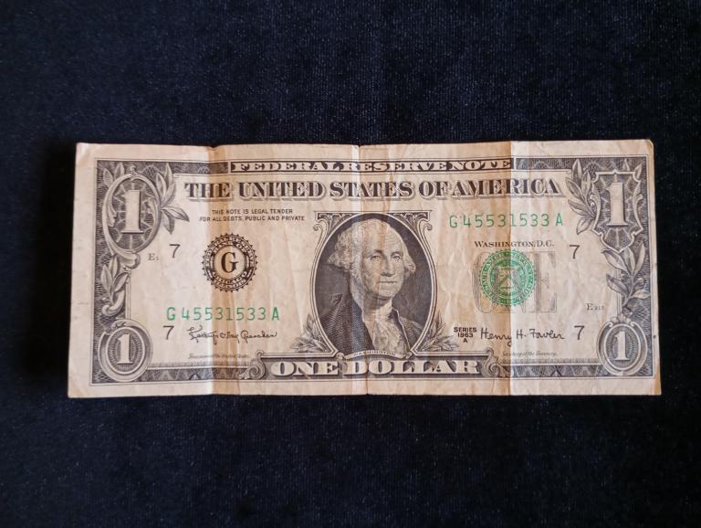 США 1 доллар 1963 года