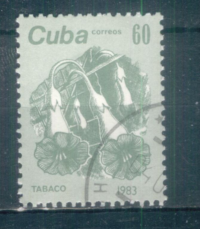 Куба 1983 Mi# Цветы табака стандарт   гаш