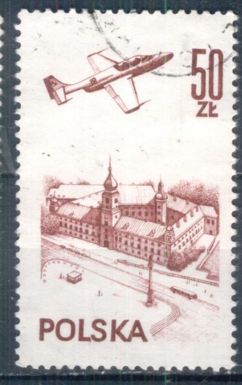 Польша 1978 Mi#  2540  Самолет    гаш