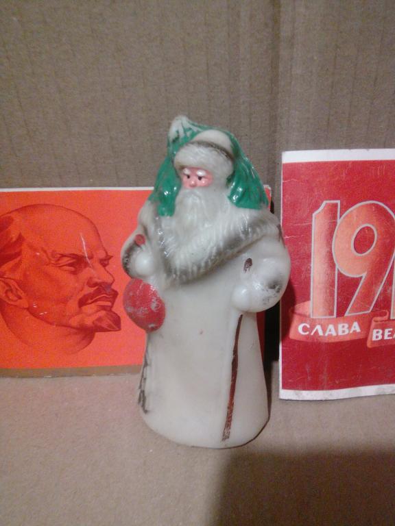 Дед Мороз.Пластик.СССР
