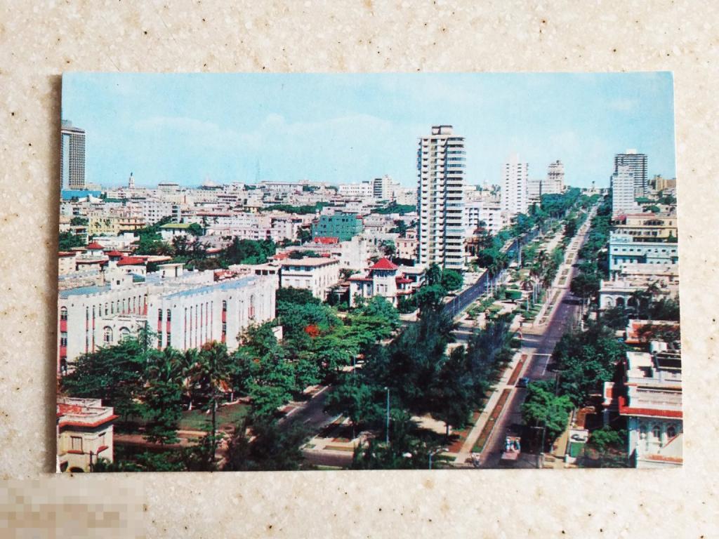 А396 Открытка Гавана Куба Чистая