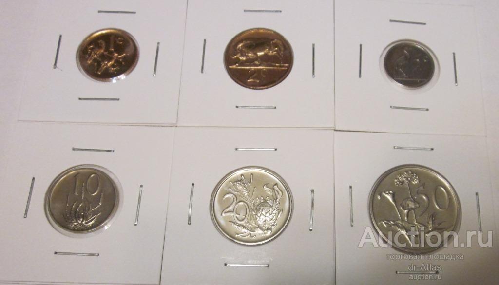 ЮАР набор 1989 UNC 5 центов 1989 8049