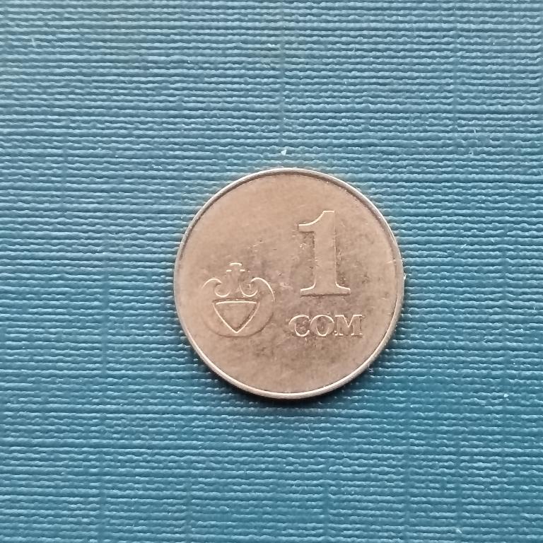 Киргизия 1 сом 2008 год. лот 2