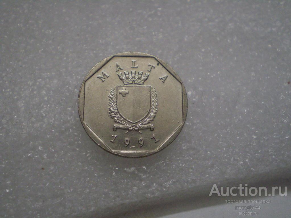 Мальта. 5 центов 1991 г.