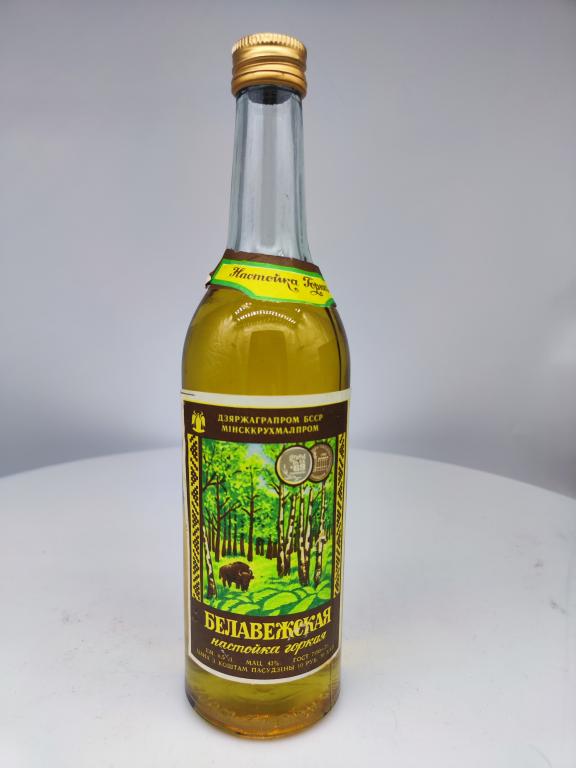 Настойка Беловежская  0,5л БССР