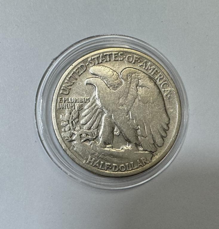 США 50 центов (1/2 доллара) 1944 СЕРЕБРО