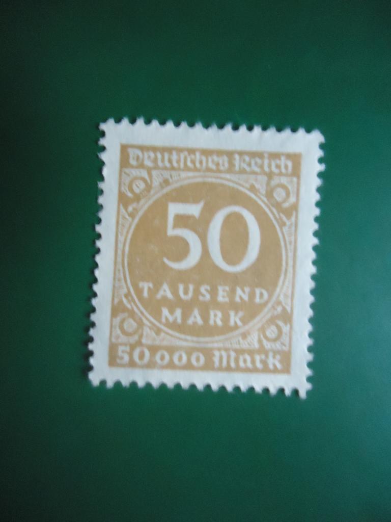 1923 Германия Веймарская республика   без клея.