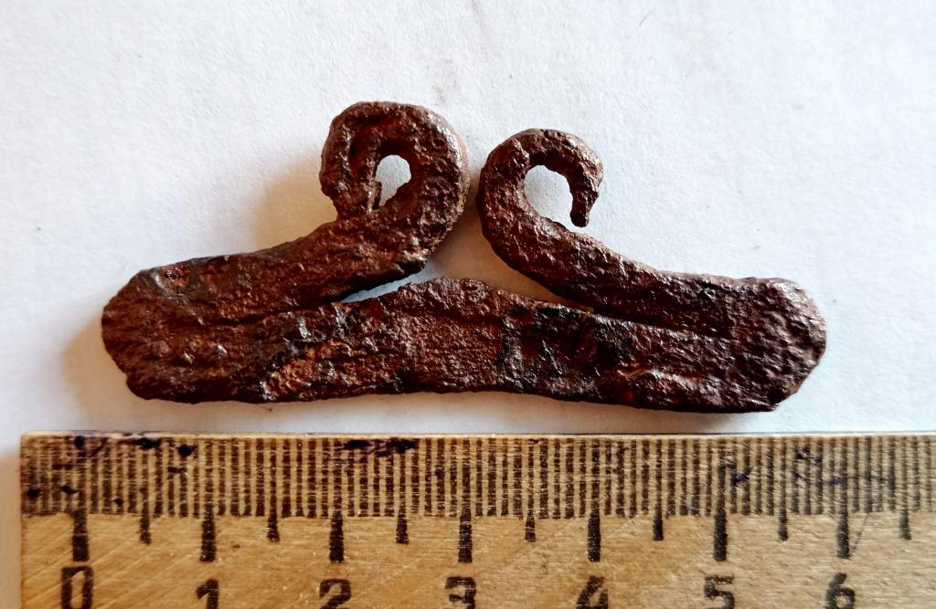 Кресало классическое чжурчжэни Приамурья 10-12 век Дальний Восток железо кованное крепкое