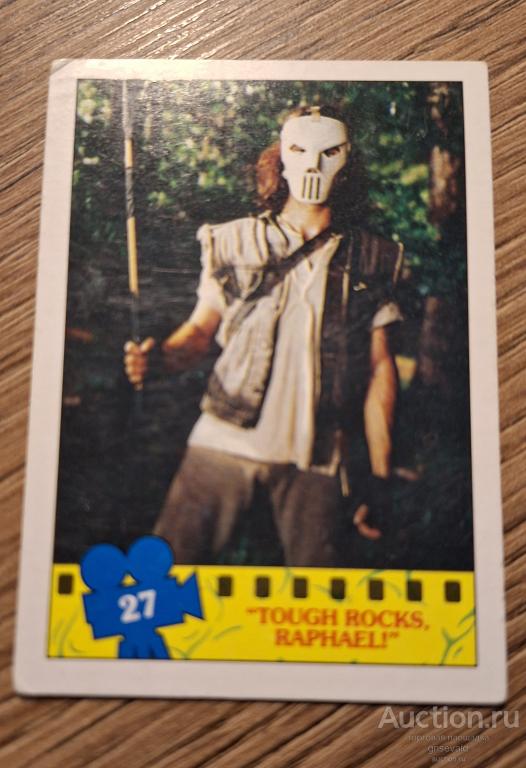 № 27 TOPPS Teenage Mutant Ninja Turtles 1990